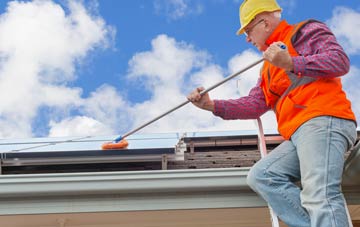 Breich soft wash roof cleaning